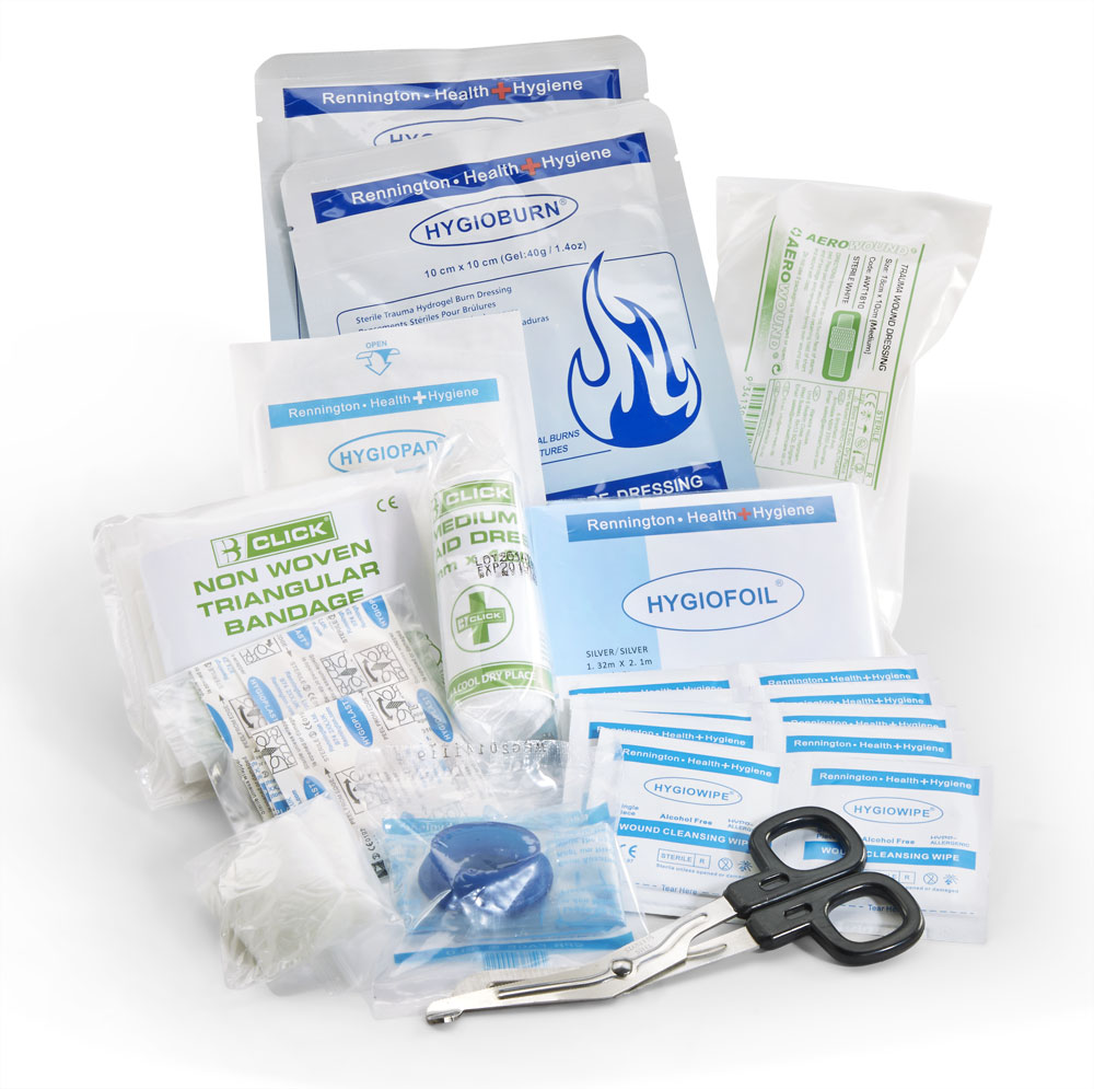 Click Medical Bs8599-2 Travel First Aid Kit Medium Green - Image 2