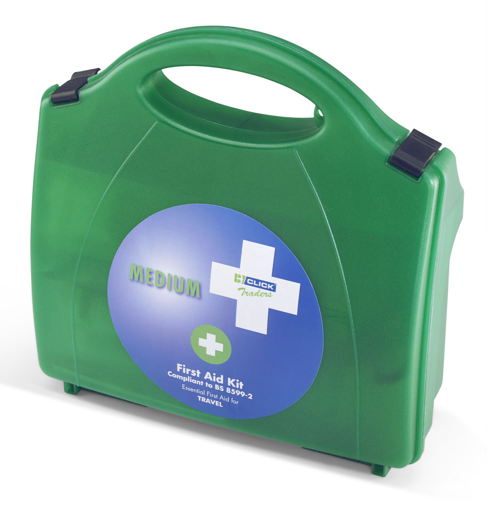 Click Medical Bs8599-2 Travel First Aid Kit Medium Green - Image 3
