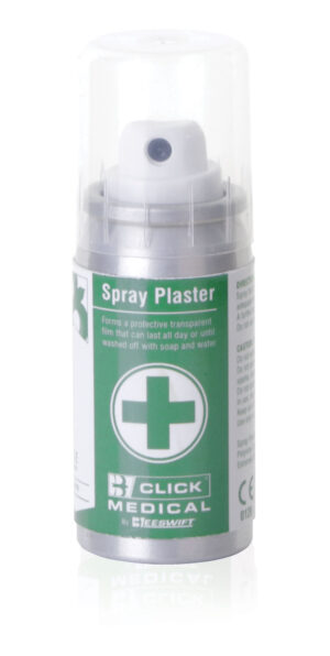 Click Medical Spray Plaster 32.5ml Chrome