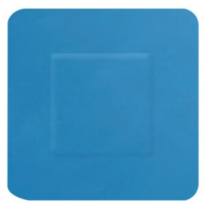 Hygioplast Detectable Square Plasters 100 Blue