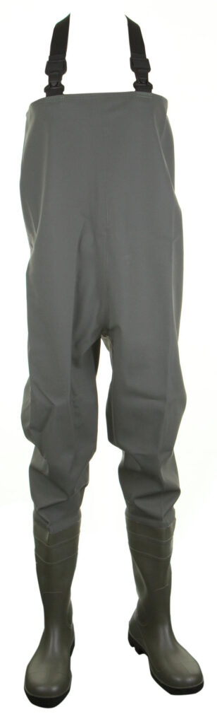 Dunlop Pvc Chest Wader Green