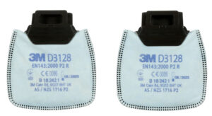 3m D3128 Secure Click P2 R Filter White