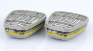 3m 6057 Abe1 Respirator Filter White