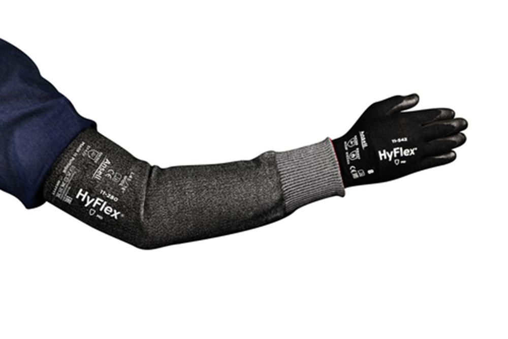 Ansell Hyflex 11-280 12" Sleeve Narrow Black