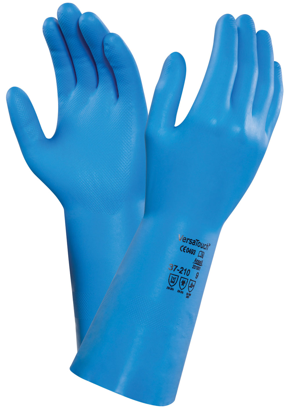 Ansell Versatouch 37-210 Glove Blue
