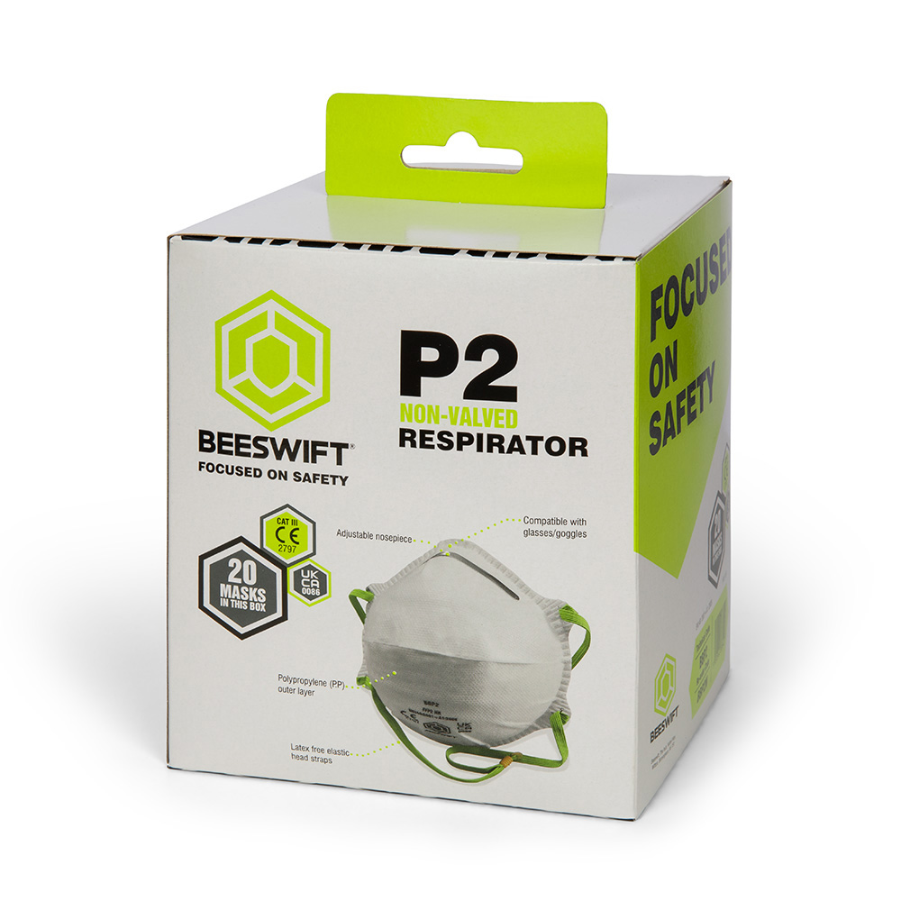 Beeswift P2 Contour Mask White - Image 2