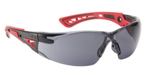 Bolle Safety Rush+ Platinum Glasses Smoke