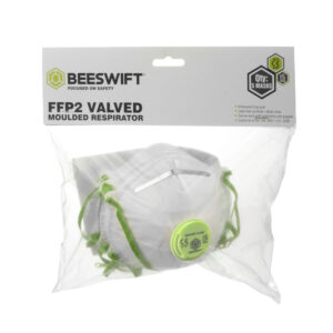 Ffp2v Moulded Valved Respirator 5 Pack White