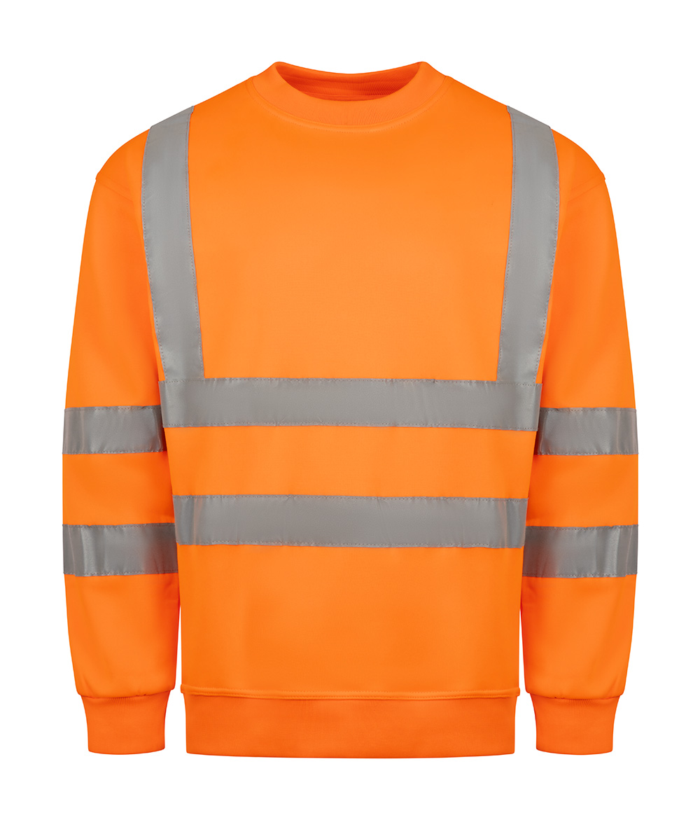 Beeswift Essential Sweatshirt Hi-vis Jumper - Image 2