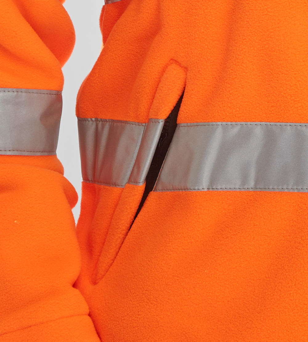 Beeswift Carnoustie Hi-vis Fleece Jacket - Image 4