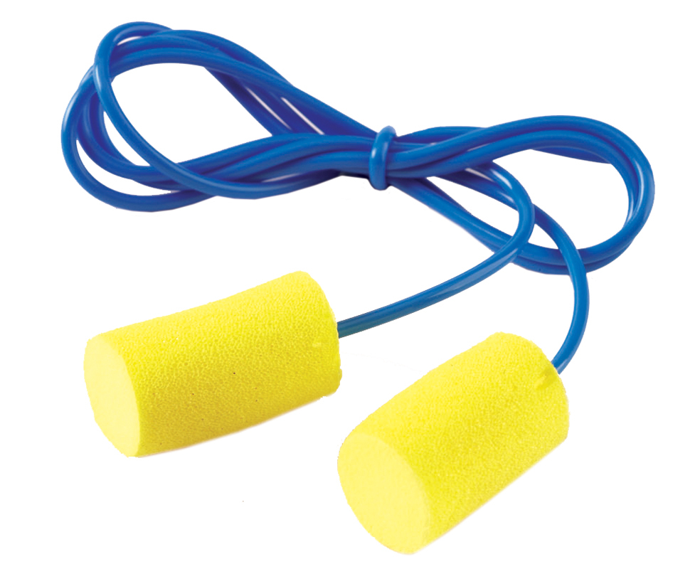 3m Ear Cabocord Cc01000 Corded Ear Plugs Yellow