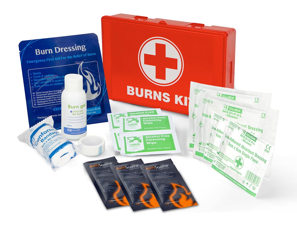 Click Medical Burns Care Kit Red - Image 2