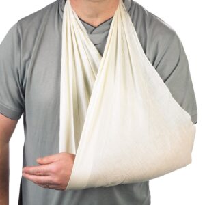 Click Medical 30gms Non Woven Triangular Bandage Pack 10 White