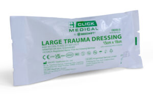 Click Medical Trauma Dressing 15 X 18 - Large White