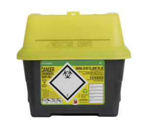 Sharpsafe Sharps Bin 2ltr Yellow