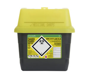 Sharpsafe Sharps Bin 3ltr Yellow