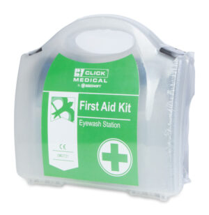 Click Medical Eyewash First Aid Kit Clear