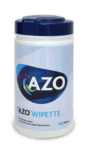 Azo Disinfectant Surface Wipes White