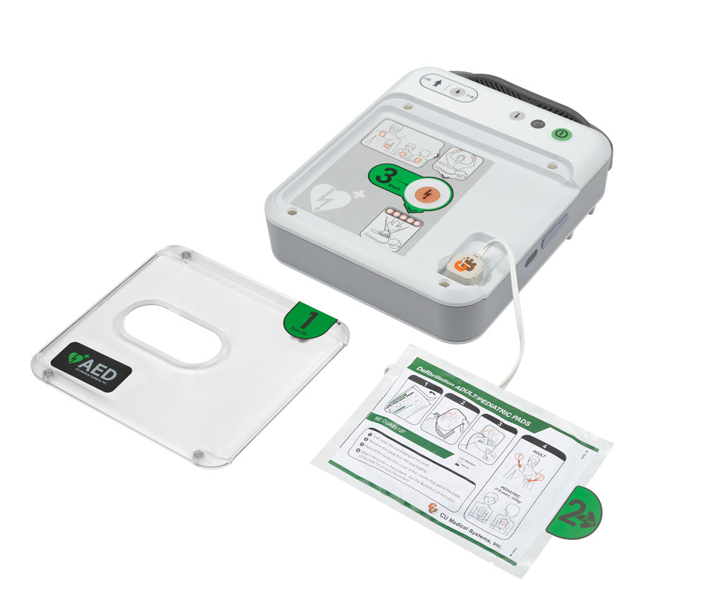 Cu Medical Ipad Nfk200 Aed Defibrillator Semi Automatic White - Image 2