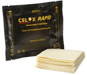 Cellox Haemostatic Gauze Roll 56g White
