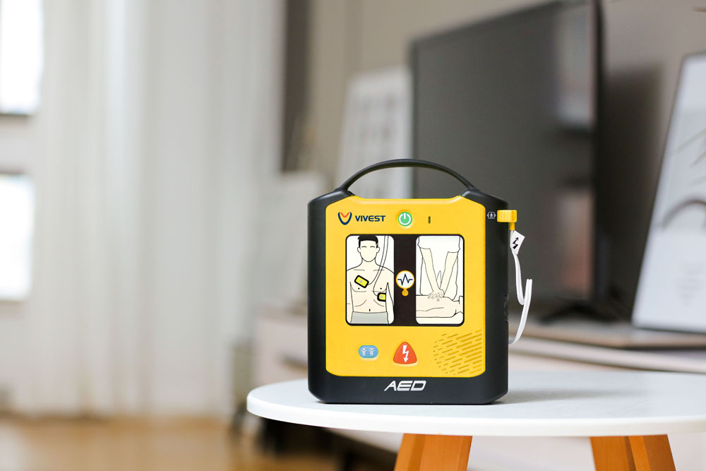 Vivest Power Beat Semi Automatic Defibrillator Aed X1 Black - Image 2