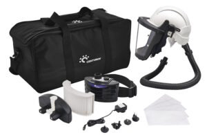 Centurion Conceptair Helmet & Flip Up Visor Kit P3 Black/white