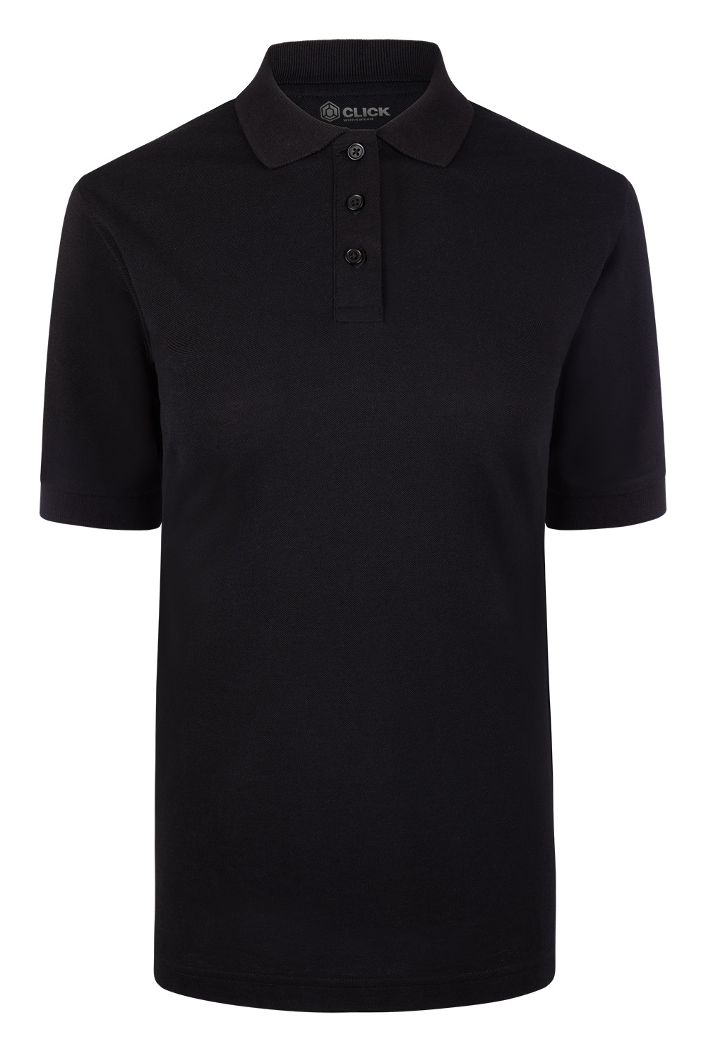 Beeswift Click Workwear Women's Short Sleeve Polo Shirt Black