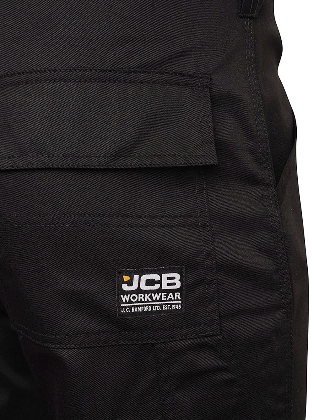 Jcb Workwear Essential Trousers Black - Image 5