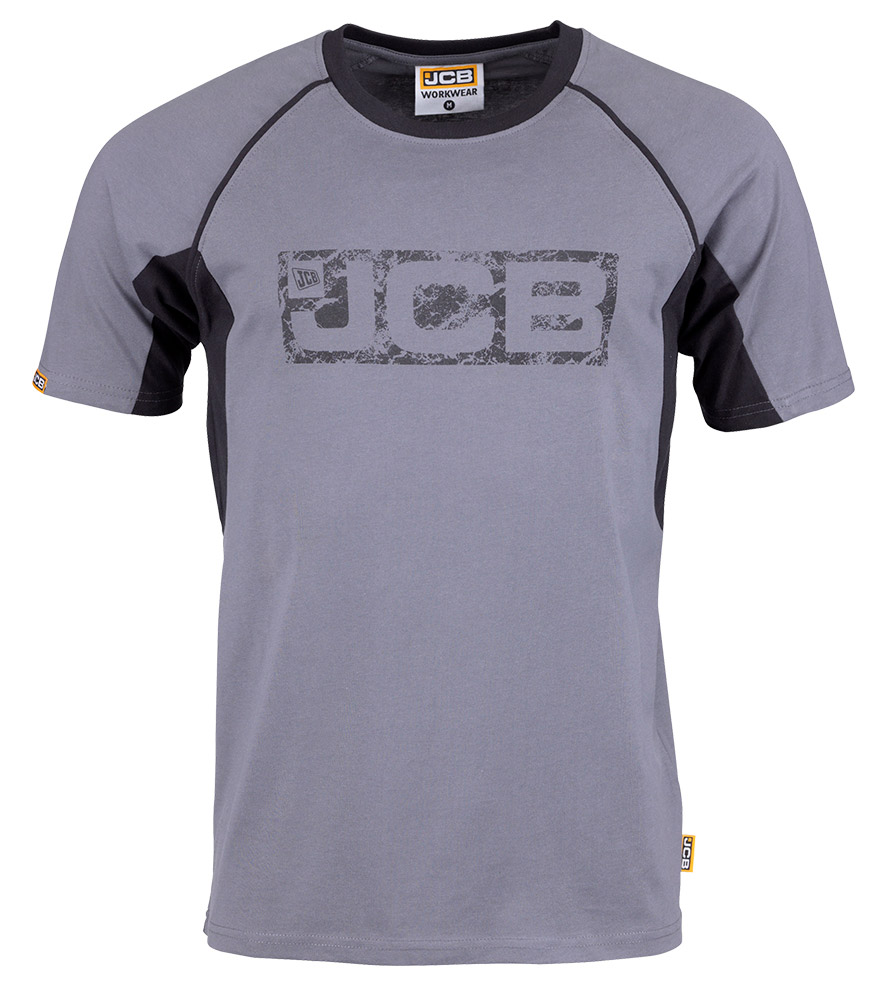 Jcb Workwear Trade T-shirt Grey / Black