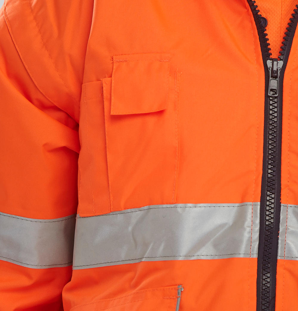 Beeswift Two-tone Hi-vis Europa Bomber Jacket - Image 3