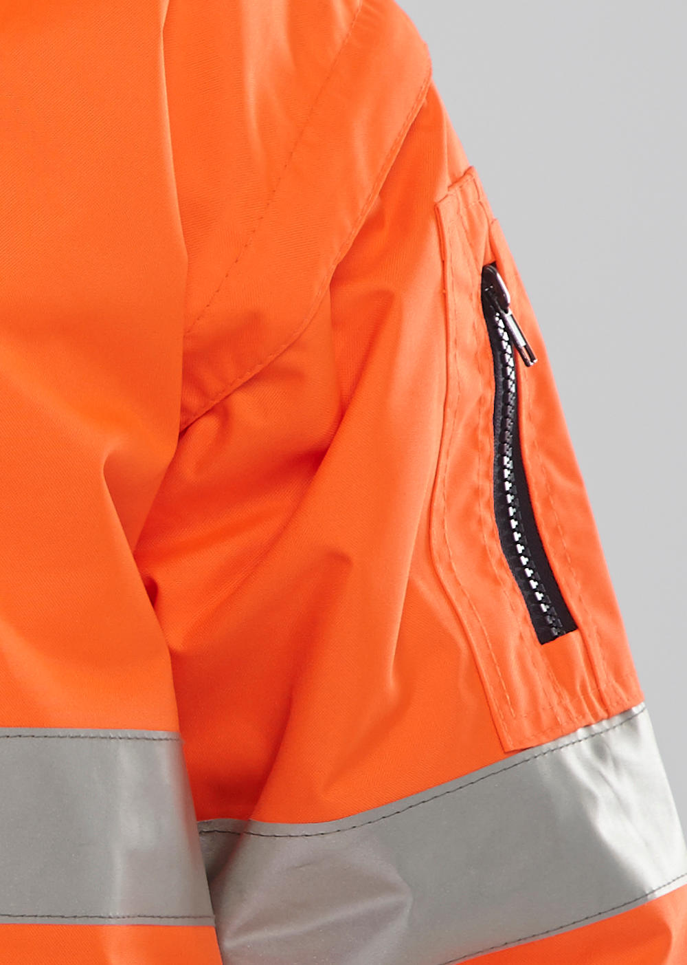 Beeswift Two-tone Hi-vis Europa Bomber Jacket - Image 4