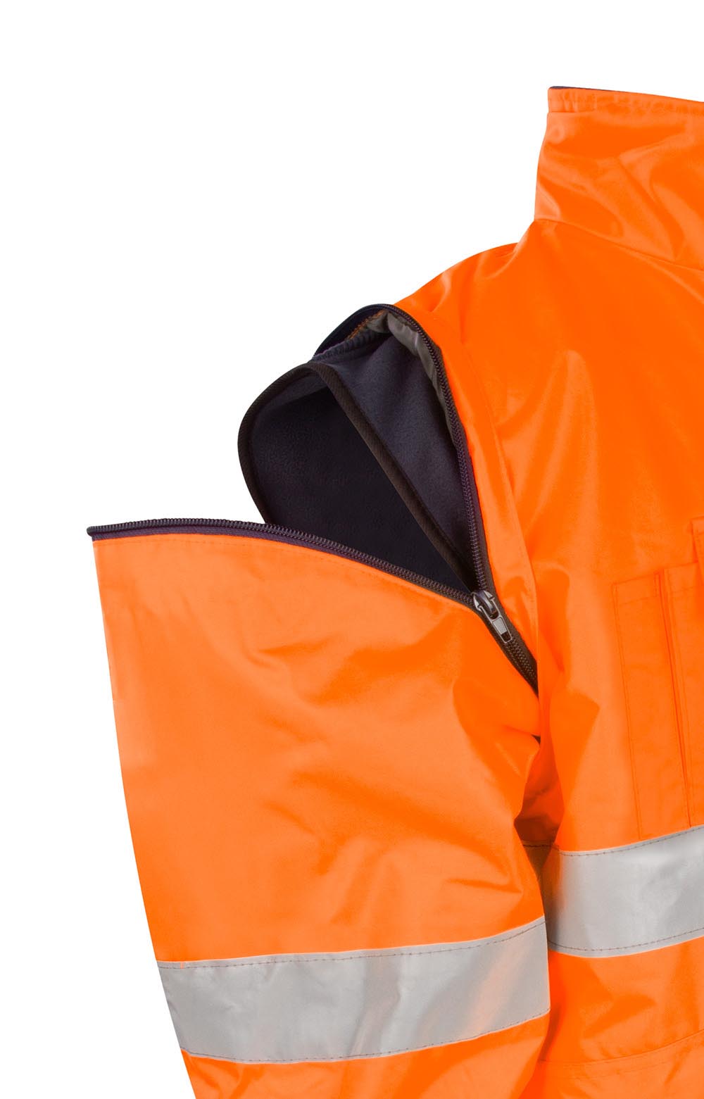 Beeswift Two-tone Hi-vis Europa Bomber Jacket - Image 5