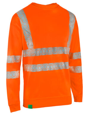 Beeswift Envirowear Hi-vis Recyclable Sweatshirt