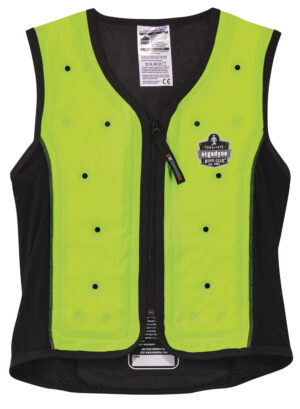 Ergodyne Premium Dry Evaporate Cooling Vest Lime Green