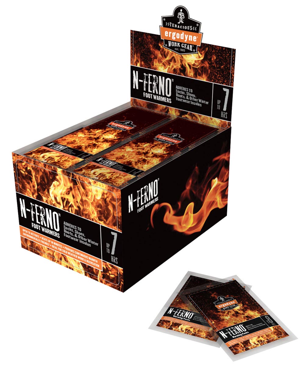 N-ferno Full Foot Warming Packs White - Image 2