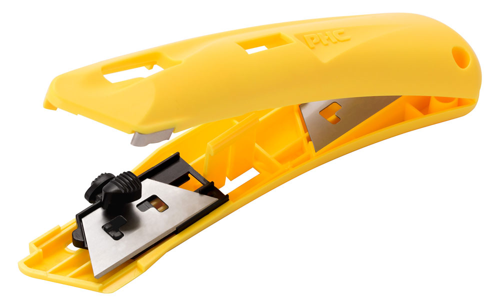 Phc Plastic Spring Back Safety Knife Blue - Image 2