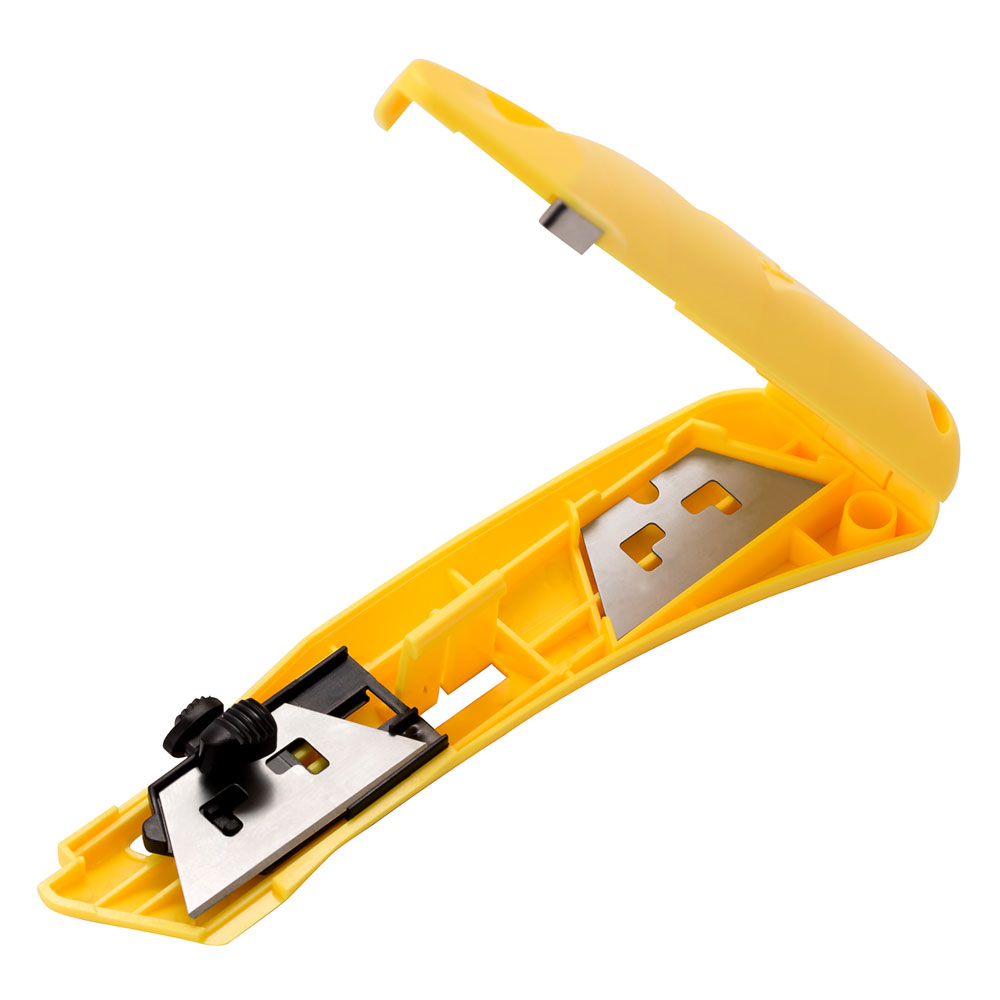 Phc Plastic Spring Back Safety Knife Blue - Image 3