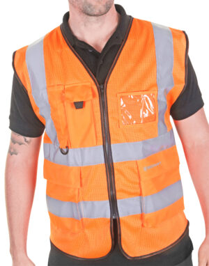 Beeswift Hi-vis Executive Mesh Vest
