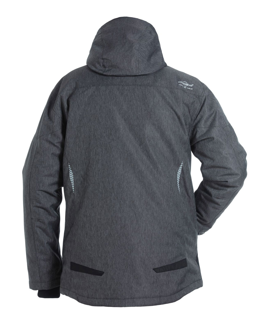 Kassel Sns Waterproof Fixed Lining Parka Grey - Image 2