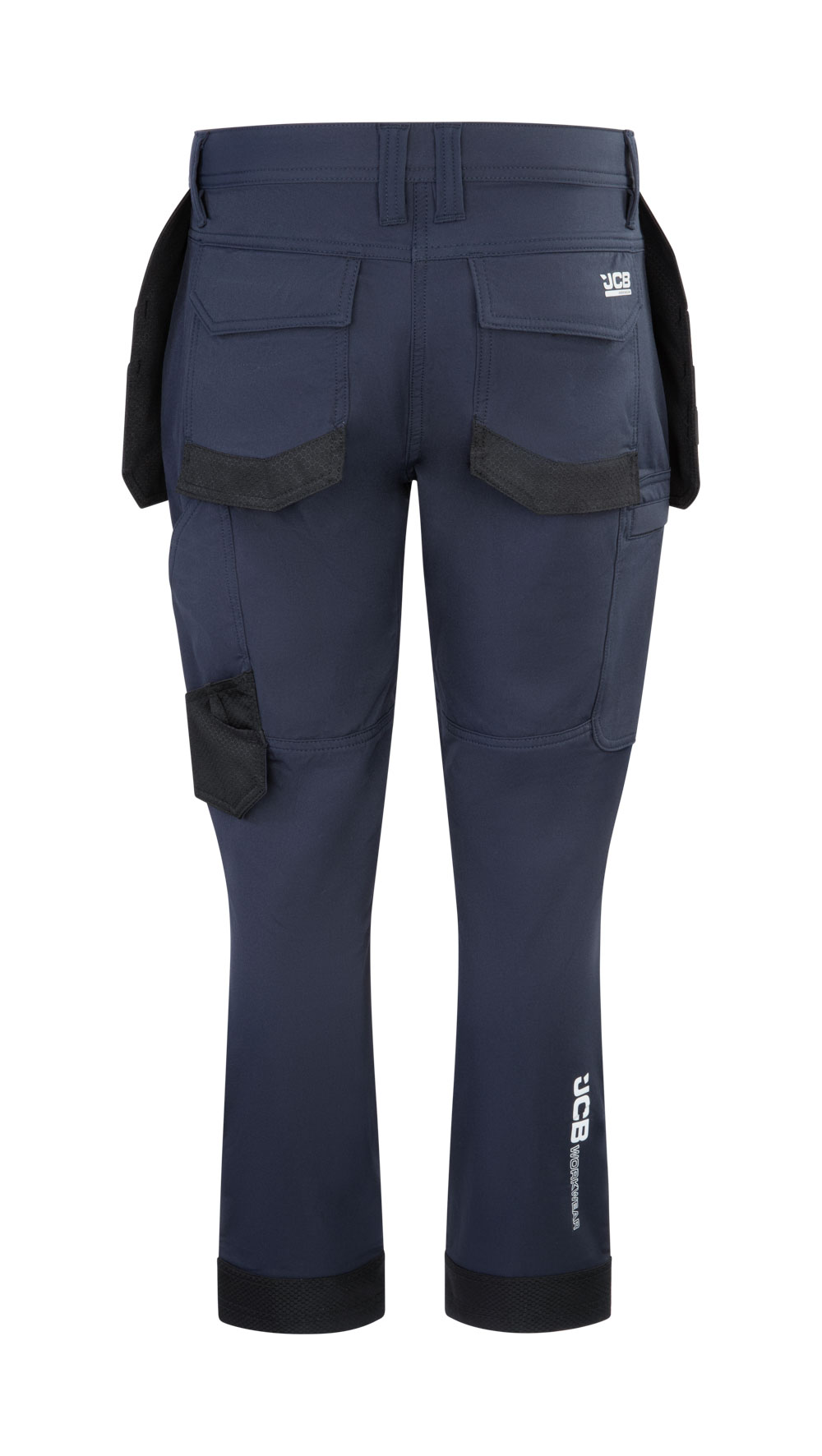 Jcb Ladies Stretch Holster Pocket Trousers Navy Blue - Image 3