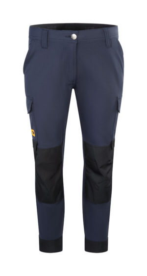 Jcb Workwear Ladies 4-way Stretch Trousers Navy Blue