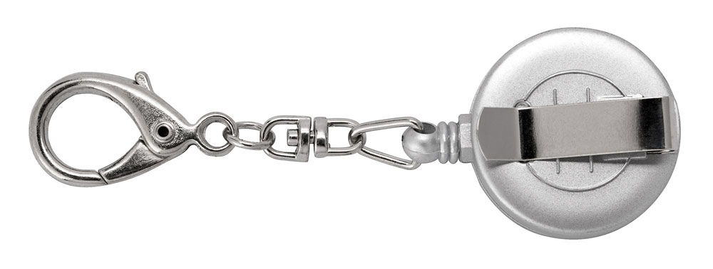 Phc Clip On Retractable Cutter / Knife Lanyard Chrome - Image 2