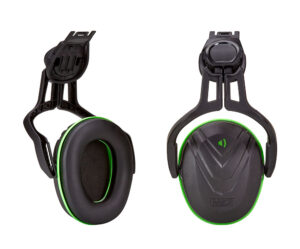 Msa V-gard Helmet Mounted Ear Defenders Snr28 Green