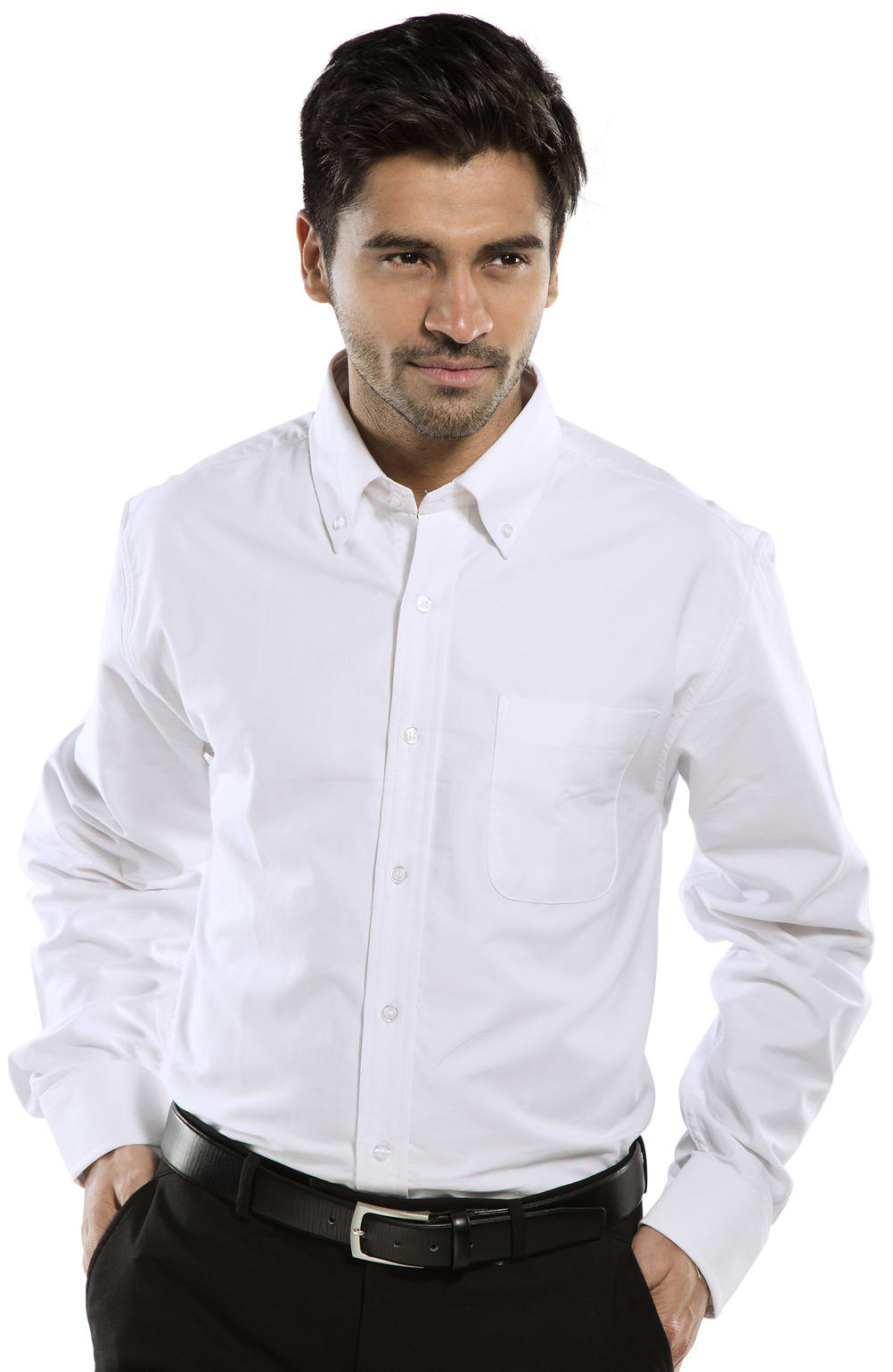 Beeswift Oxford Shirt Long Sleeve White - Image 3