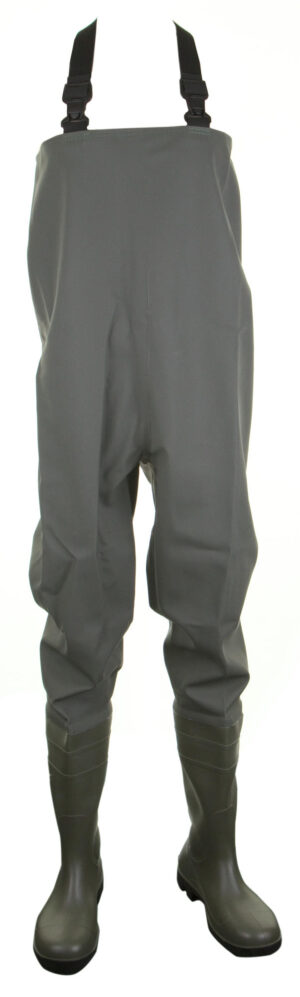 Dunlop Pvc Chest Wader Green