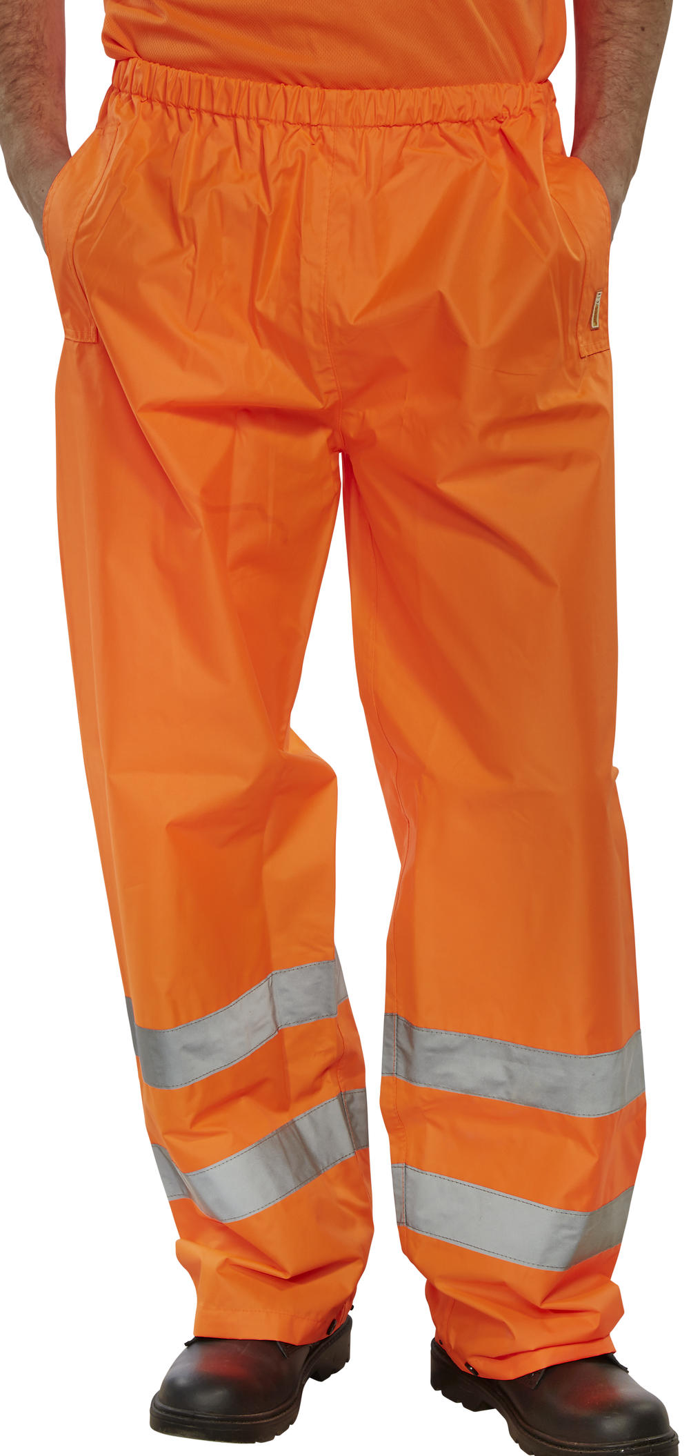 Beeswift Hi-vis Lightweight Waterproof Suit - Image 2