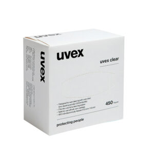 Uvex Lens Cleaning Tissues - 450 Box White