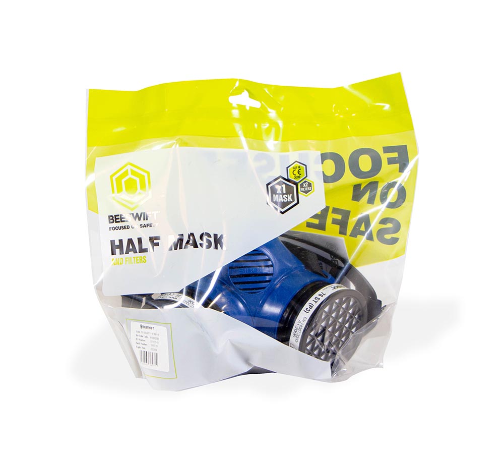 Beeswit Respirator & P3 Filter Kit Blue - Image 3