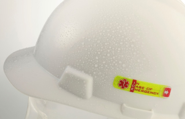Vital Id Emergency Id (ice) Tag Saturn Yellow - Image 4