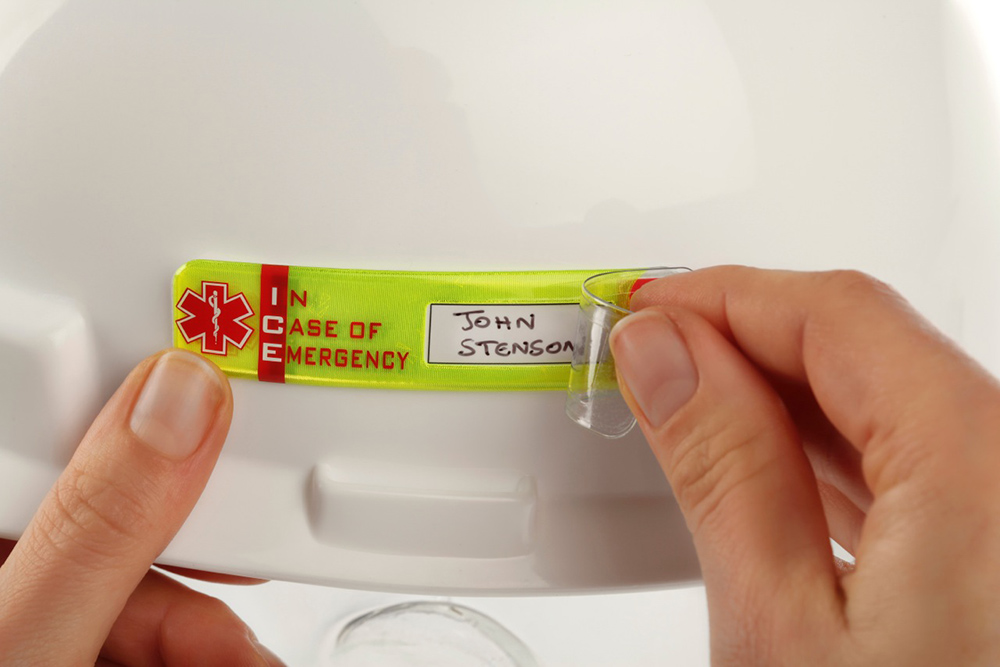 Vital Id Emergency Id Data Window Ice Tag Saturn Yellow - Image 4